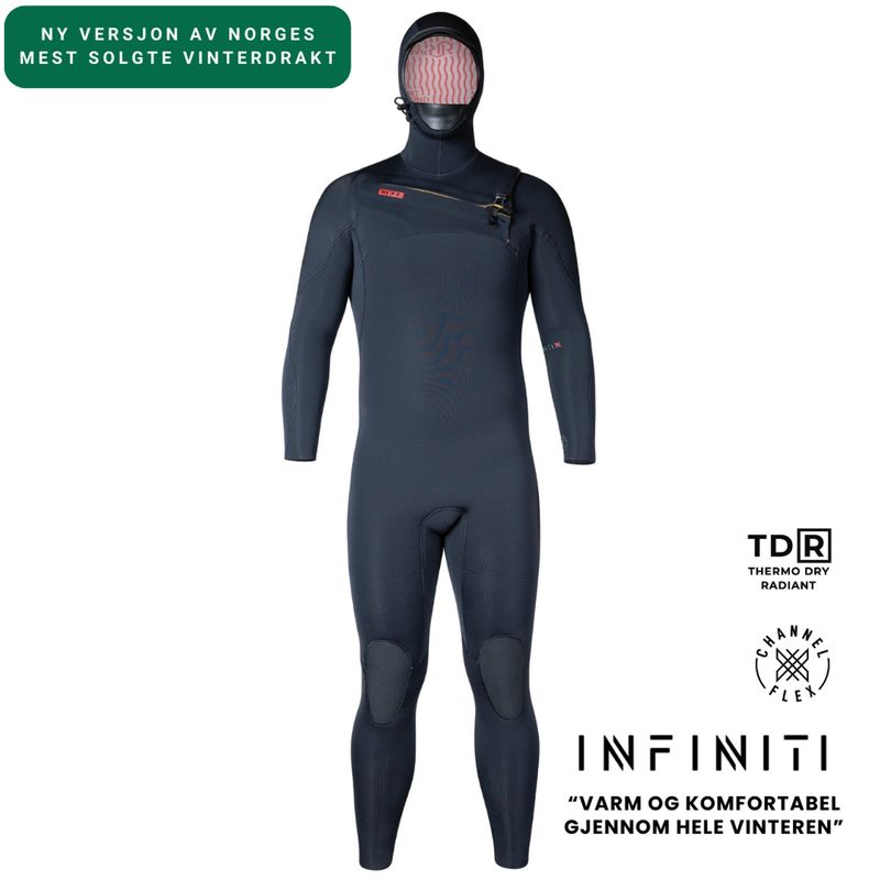 Xcel 6/5 Infiniti Hooded Våtdrakt