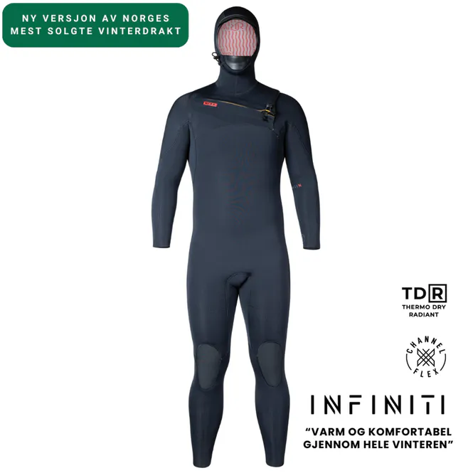 Hovedbilde Xcel 6/5 Infiniti Hooded Våtdrakt (Spring 2026)