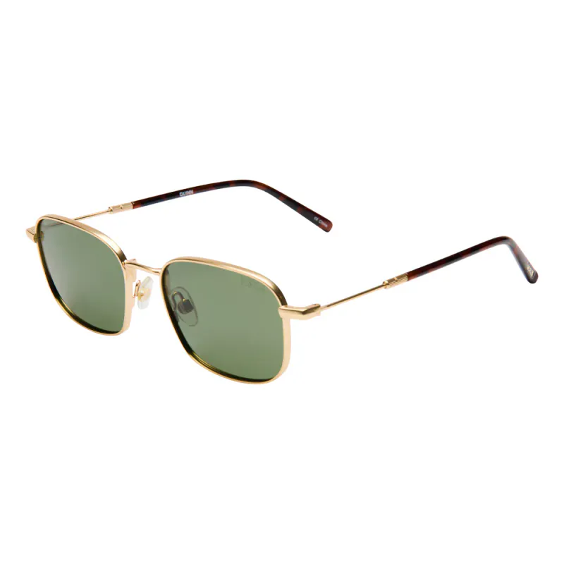 I-SEA Quinn - Gold/Green Polarized Solbriller