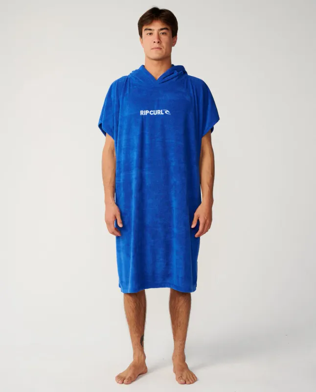 Rip Curl - Brand Skifteponcho - Electric Cobolt
