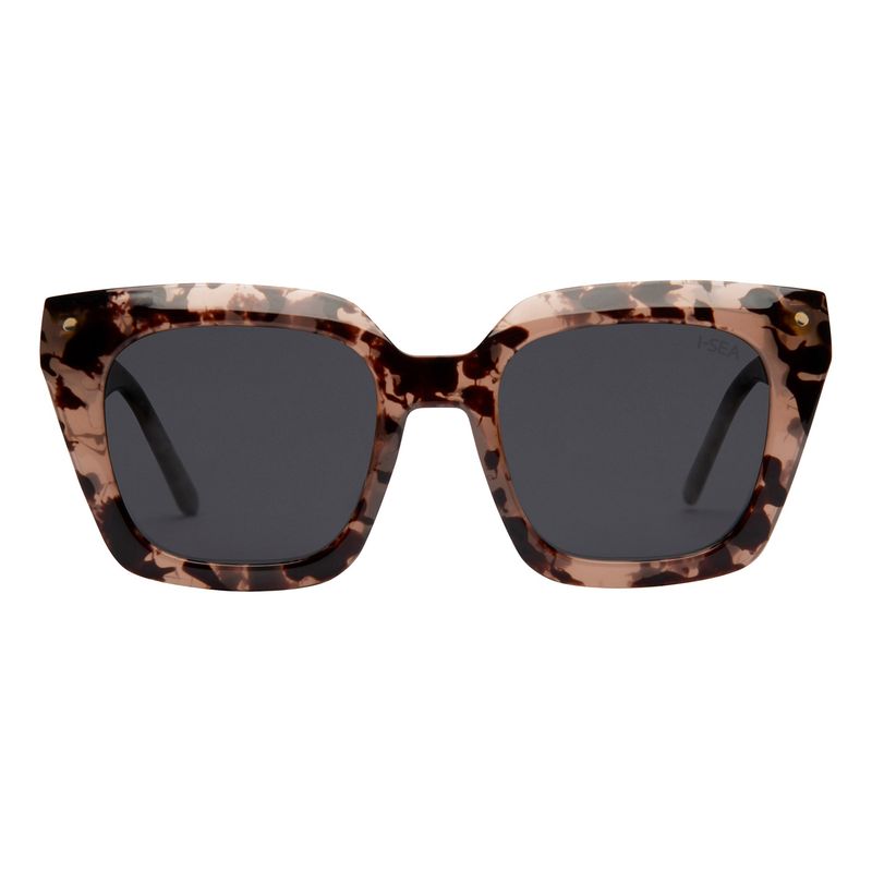 I-SEA Jemma - Blonde Tort/Smoke Polarized Solbriller