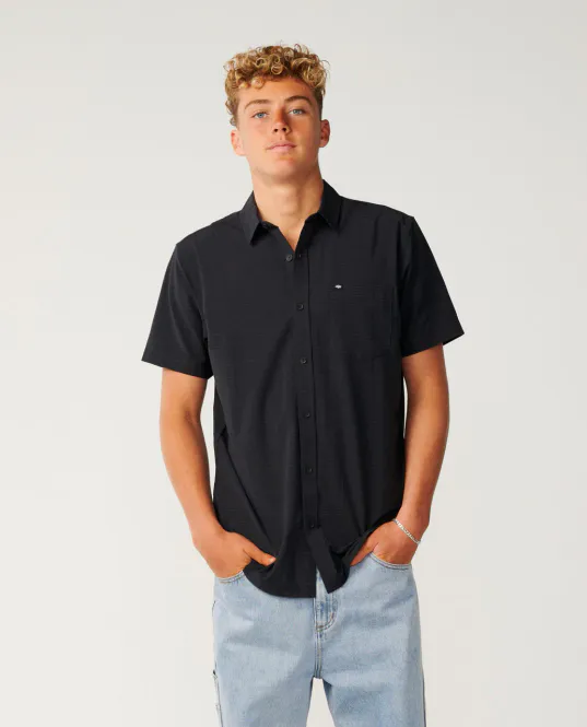 Hovedbilde Rip Curl - Classic Surf Tech Short Sleeve Skjorte - Black