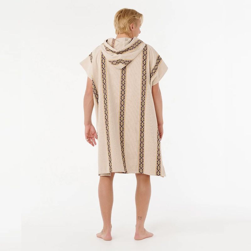 Rip Curl - Classic Surf Hooded Towel Skifteponcho med hette - Bone