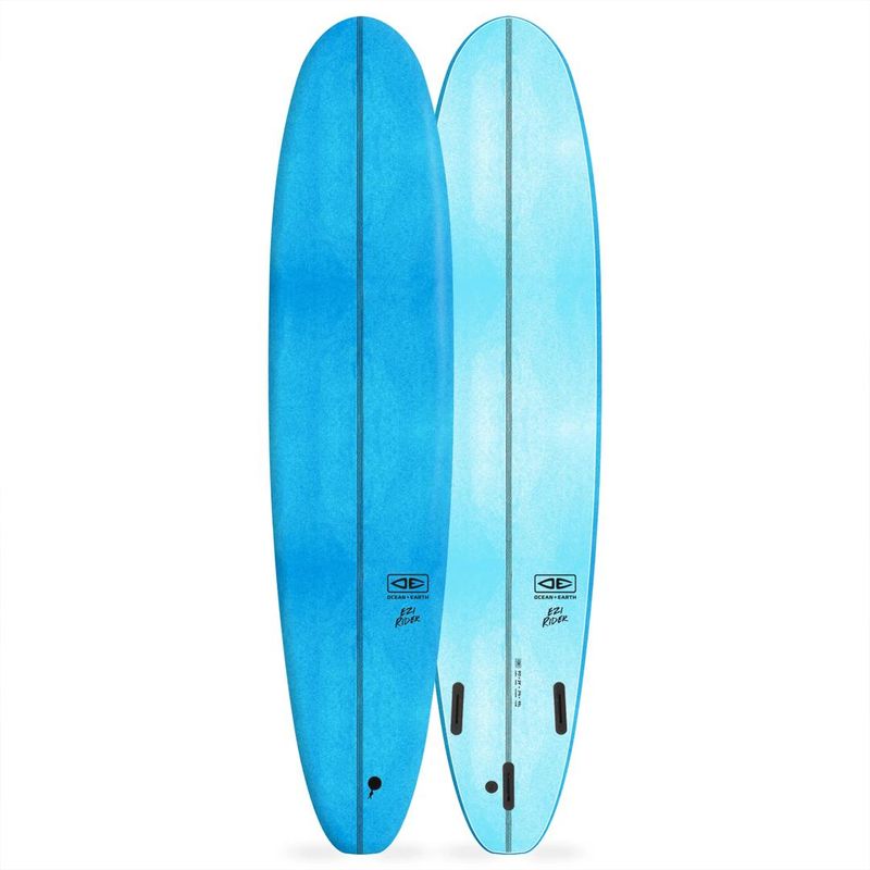 O&E Ezi-Rider 9'0'' - 93L - Blue - Softboard