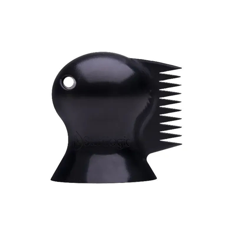 Surflogic Dino Surf Wax Scraper & Comb - Black