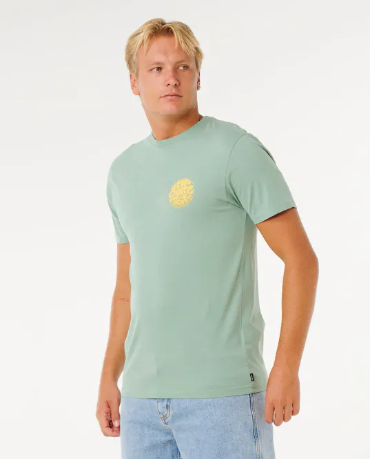 Hovedbilde Rip Curl - Wettie Passage Icon T-Skjorte - Aloe