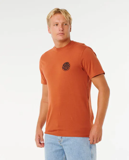 Hovedbilde Rip Curl - Wettie Passage Icon T-Skjorte - Baked Clay