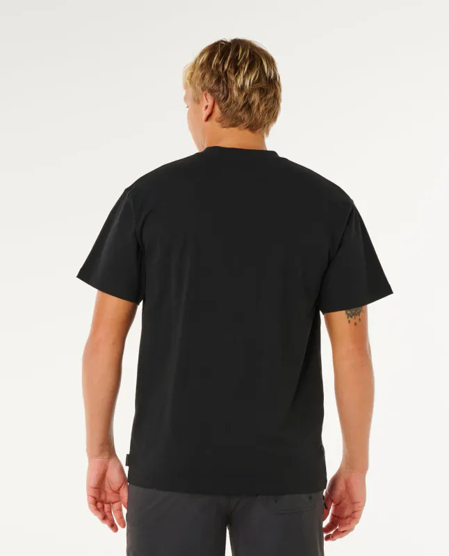 Rip Curl - Search Rig Loose T-skjorte - Black