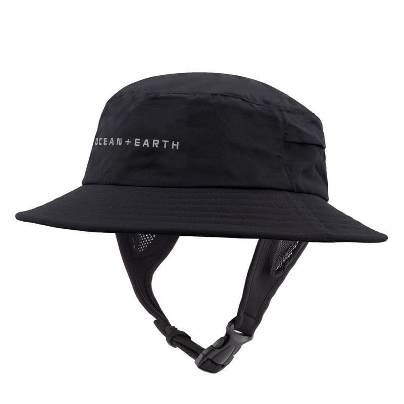 O & E - Bingin Soft Peak Surf Hat - Svart