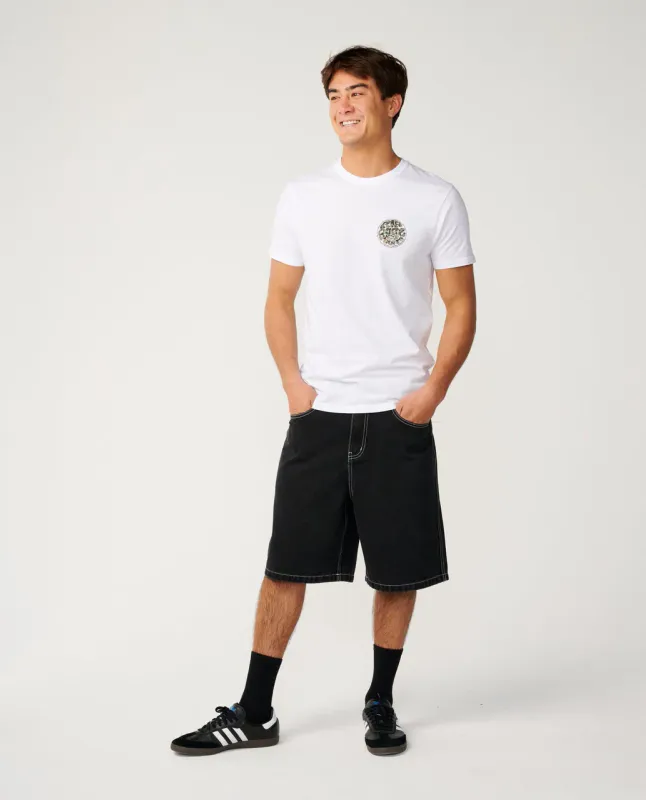 Rip Curl Wettie Passage Icon Standard Tee - T-skjorte - Hvit