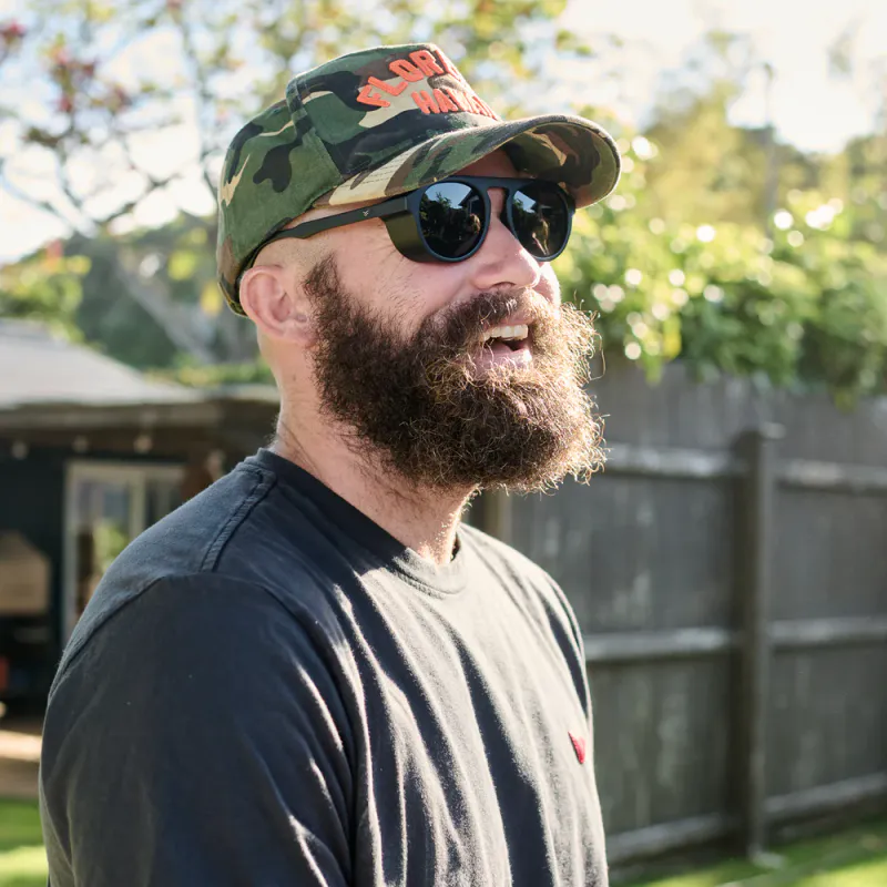 I-SEA Ivan Florence - Black/Smoke Polarized Solbriller
