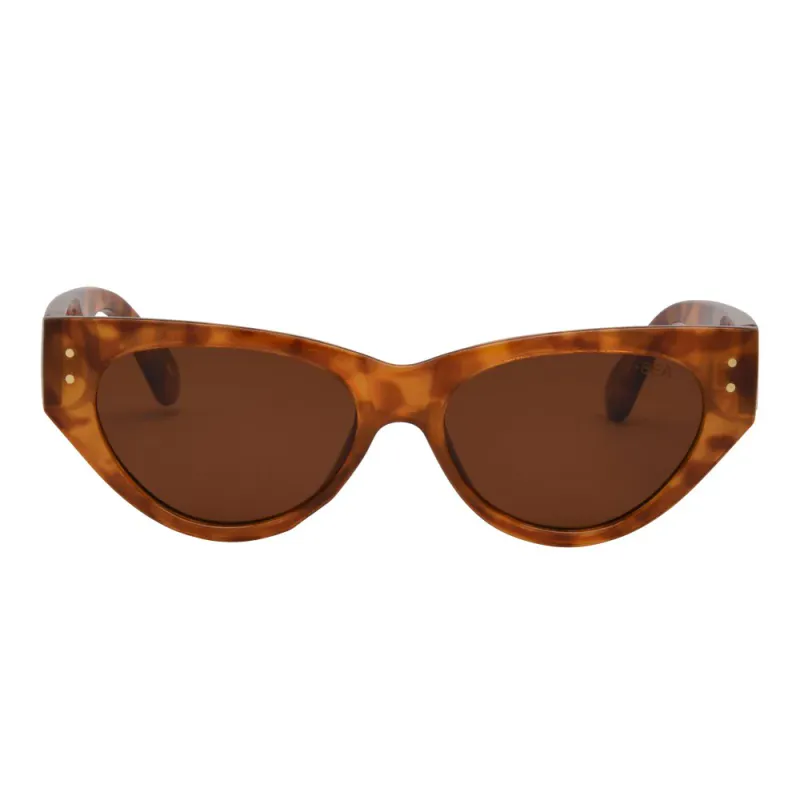 I-SEA Carly - Havana Tort/Brown Polarized Solbriller