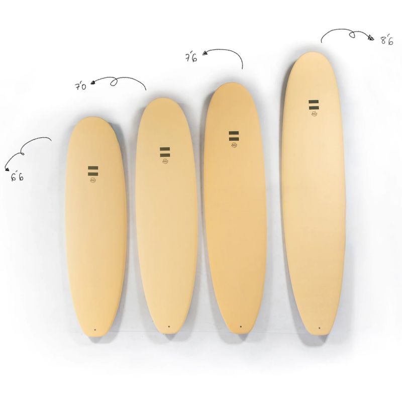 Indio Surfboards Endurance - Mid Length Ultra Soft Top 7'0 (49.4L) - Sand