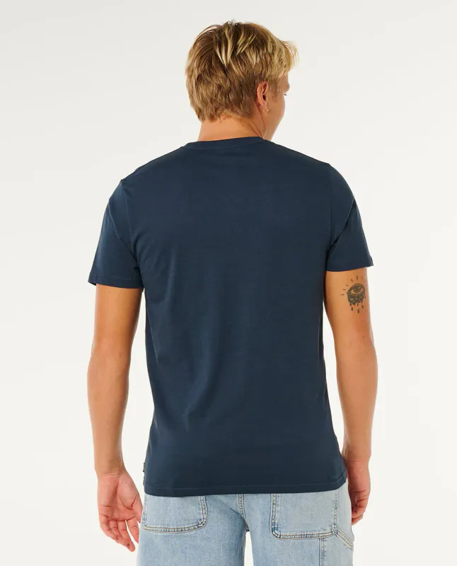 Rip Curl - Yo Mumma Standard T-Skjorte - Dark Navy