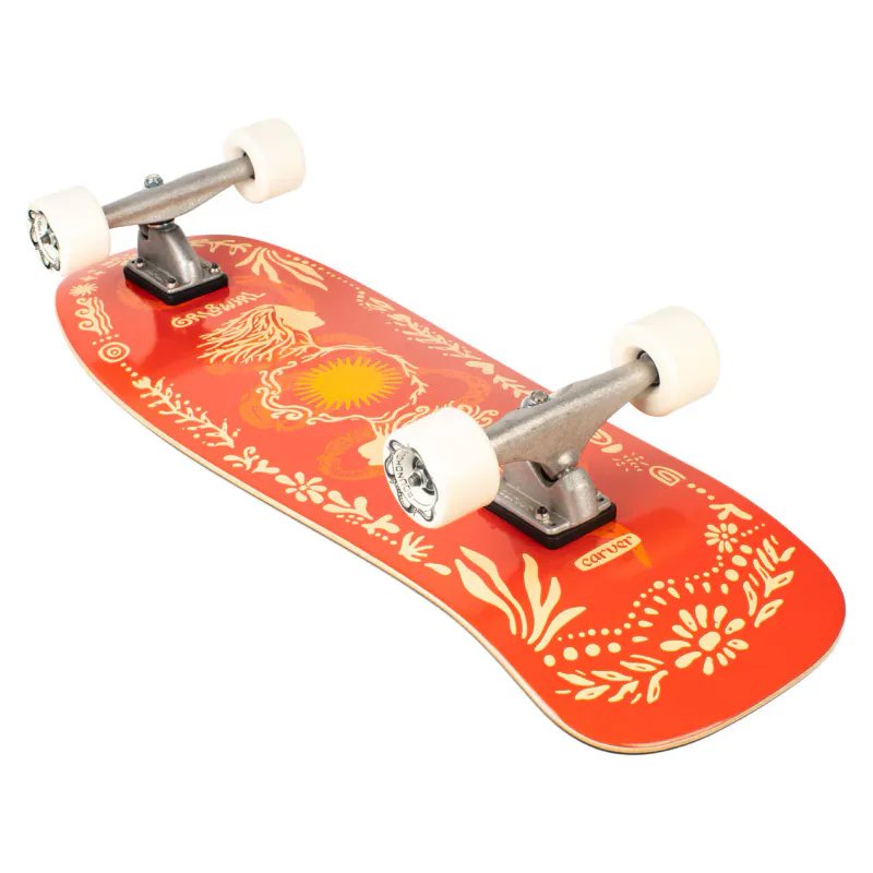 Carver - 30.75'' GRLSWIRL Sunflower CX Surfskate 
