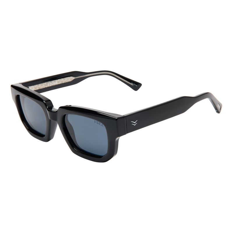 I-SEA Stone - Black/Smoke Polarized Solbriller