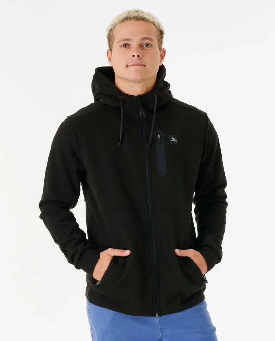 Hovedbilde Rip Curl - Departed Anti-Series Fleece Jakke - Black