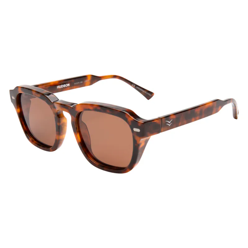 I-SEA Hudson - Tort/Brown Polarized Solbriller