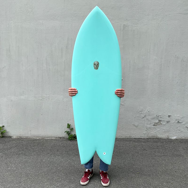 サーフィン・ボディボード CHRISTENSON FISH 5'2  made in California Pukas-Surf-Shop-Christenson-