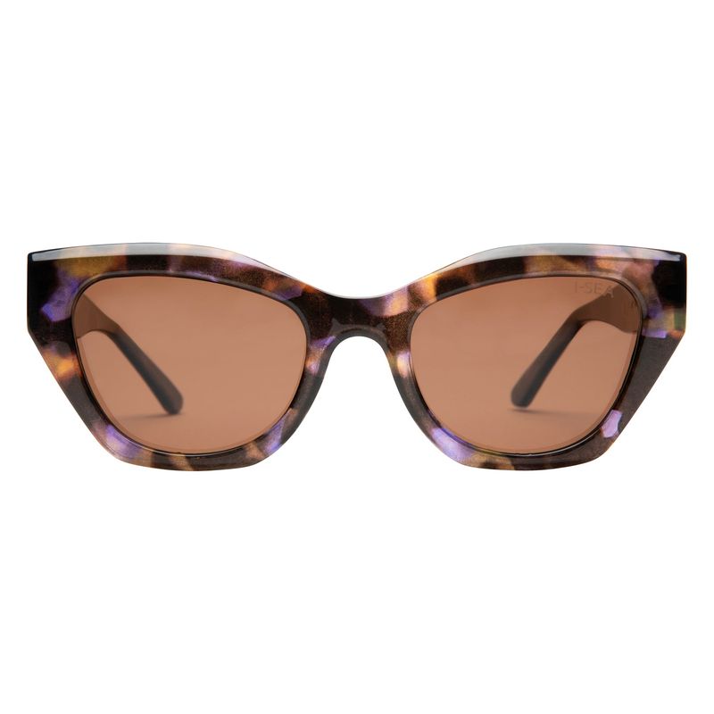 I-SEA Avery - Blue Tort/Brown Polarized Solbriller