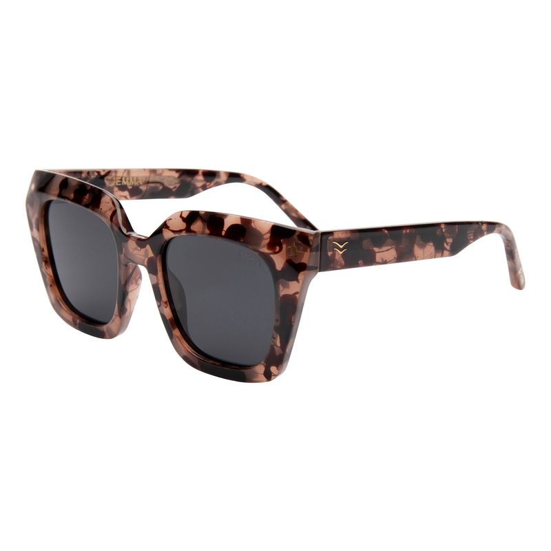 I-SEA Jemma - Blonde Tort/Smoke Polarized Solbriller