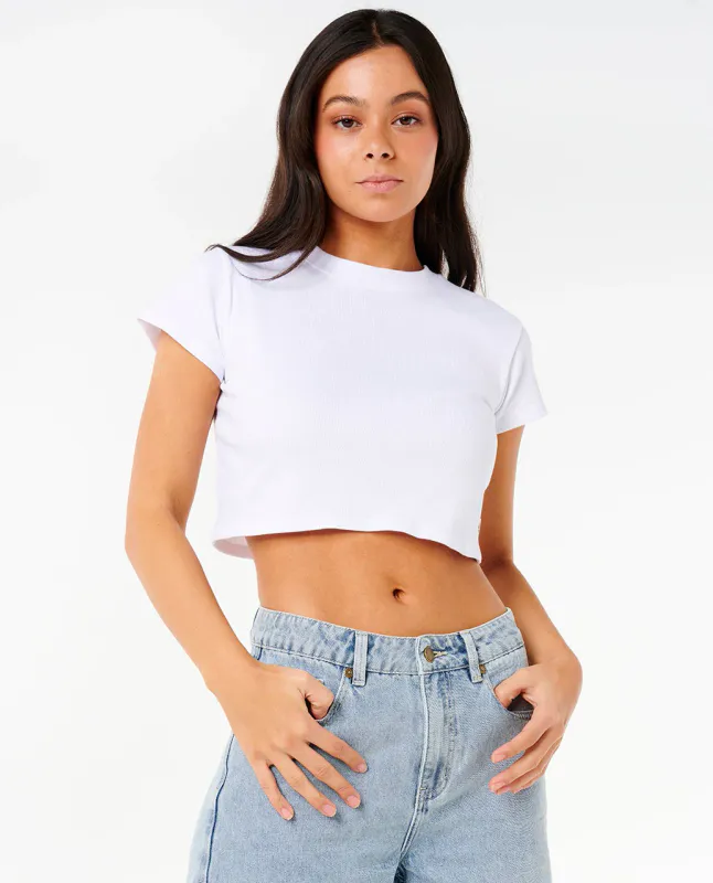 Rip Curl - Tabby Denim Shorts - Vintage Blue