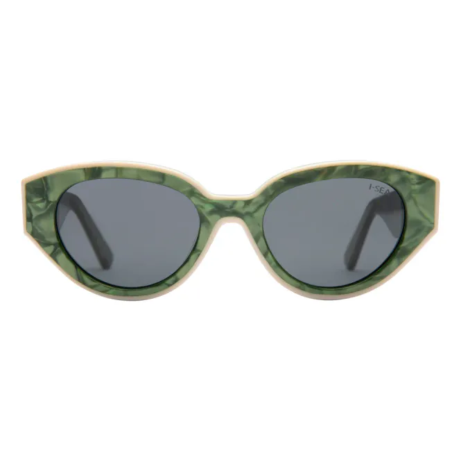 Hovedbilde I-SEA Suki - Moss Acetate/Smoke Polarized Solbriller