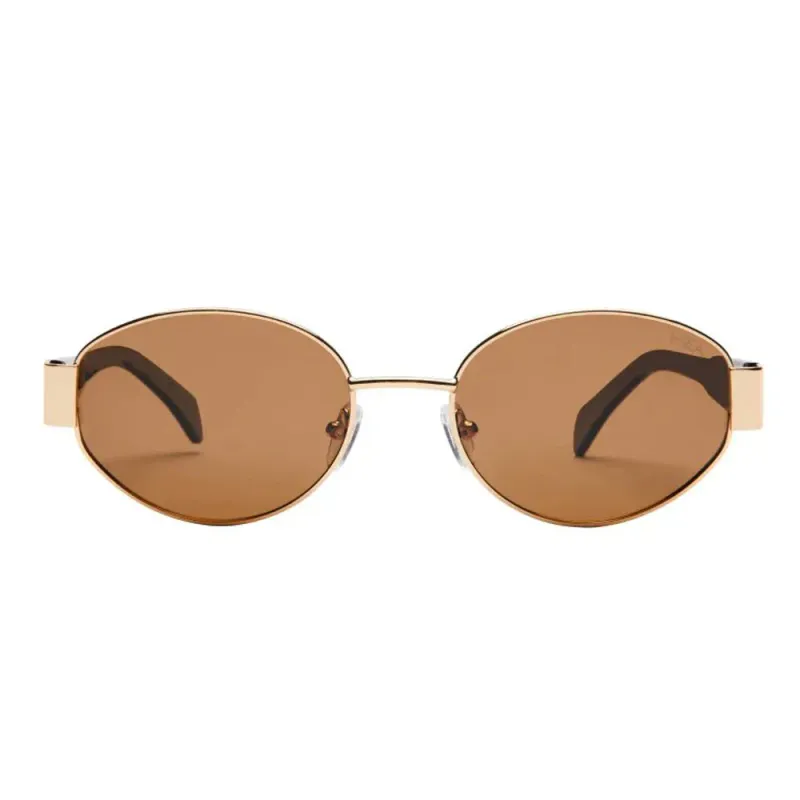 I-SEA Lennox - Gold/Brown Polarized Solbriller