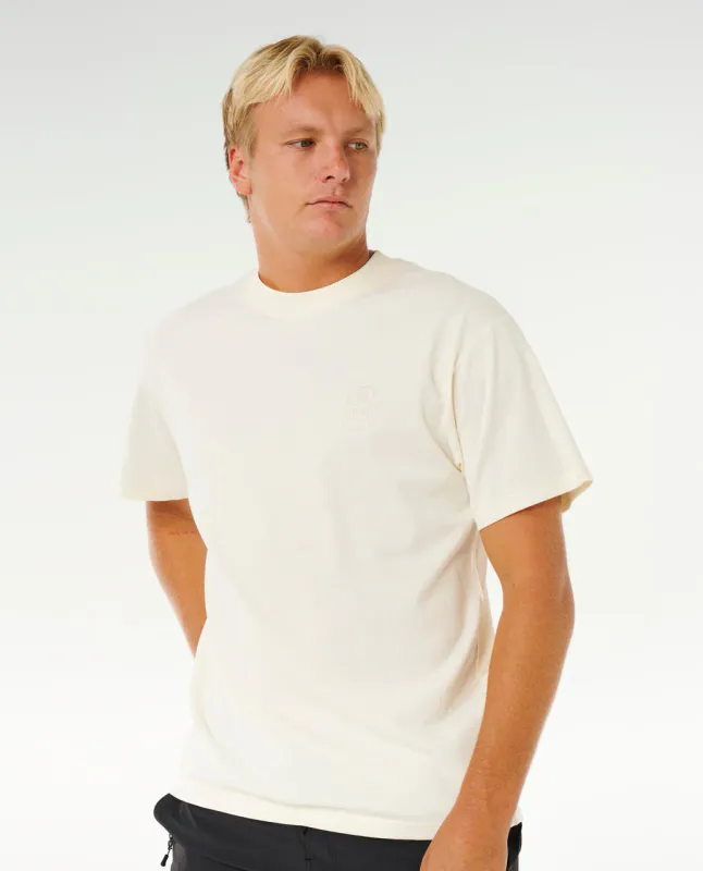 Rip Curl - Search Embroidery T-skjorte - Bone