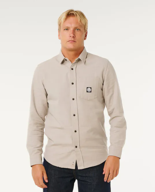 Hovedbilde Rip Curl - Premium Surf Long Sleeve Skjorte - Stone