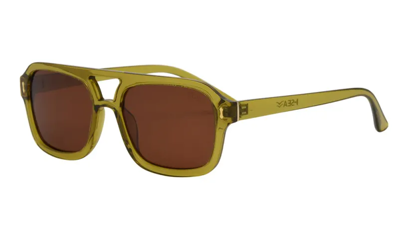 I-SEA Royal - Olive/Brown Polarized Solbriller