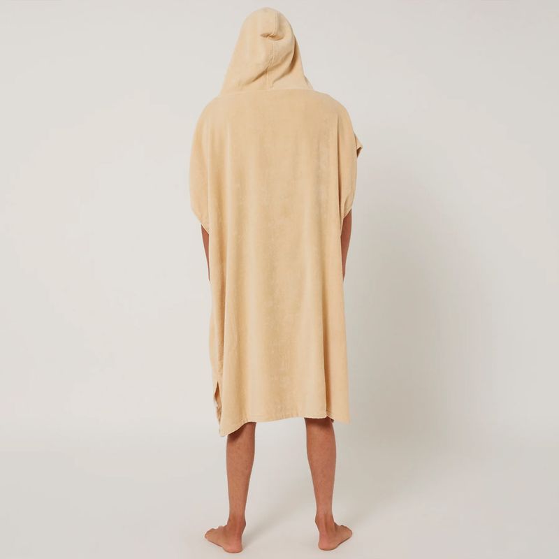 O&E - Skifteponcho med hette - Daybreak - Beige