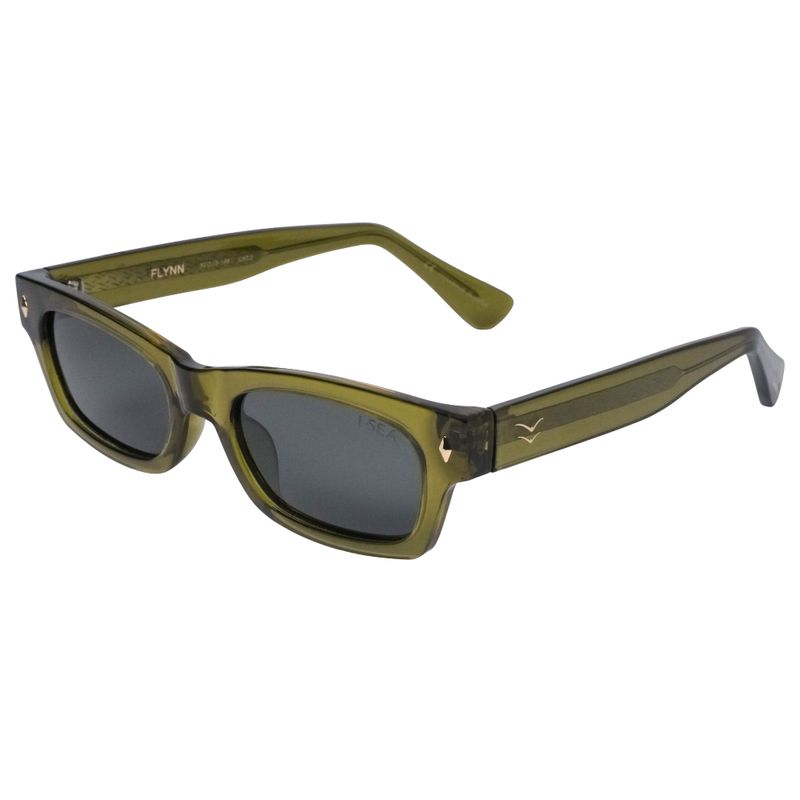 I-SEA Flynn - Olive/Green Polarized Solbriller