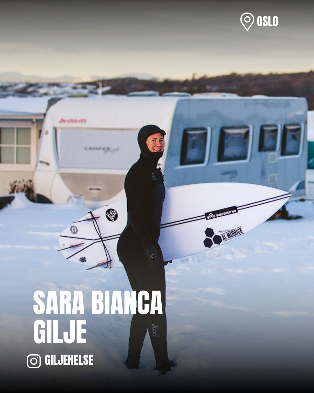 Sara Bianca Gilje - legende,  Surfshop.no teamsurfer, ambassadør, en av norges flinkeste surfere, landslaget, norge norsk surfing