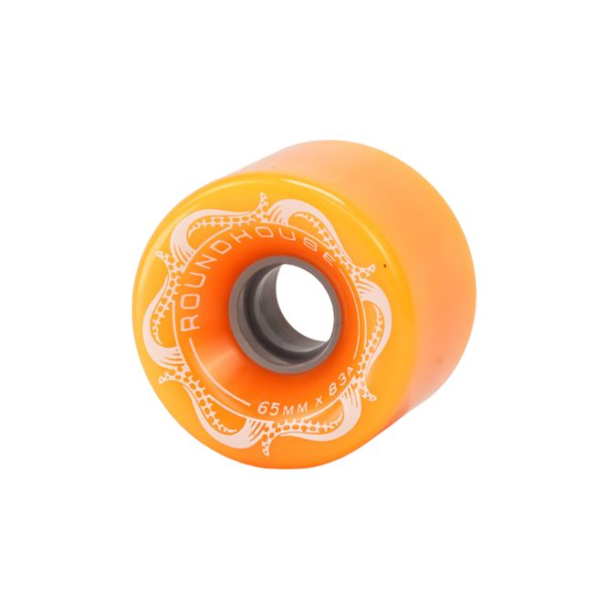 Hovedbilde Carver - Roundhouse Slicks Wheels Orange Glo 65mm/83A - Hjulsett