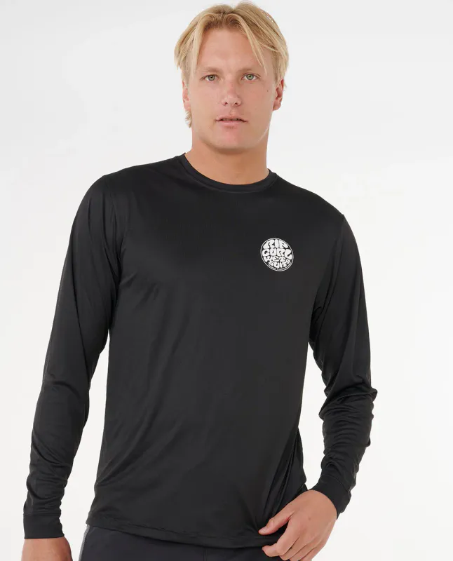 Rip Curl - Icons Of Surflite UPF50 L/S Rash Guard - Black
