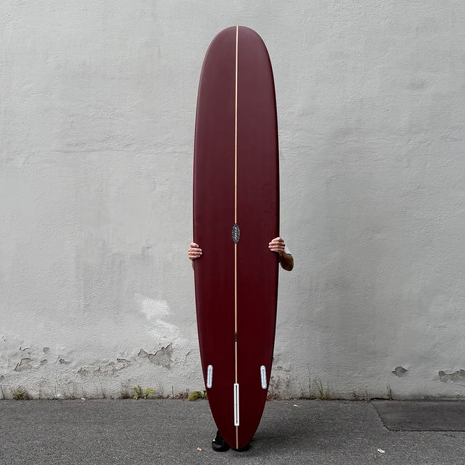 Hovedbilde Pukas All-Round Longboard 9'2 (66.60L) Surfebrett - Maroon
