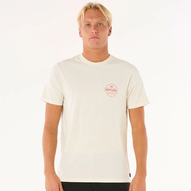 Hovedbilde Rip Curl Staple Tee T-skjorte - Bone