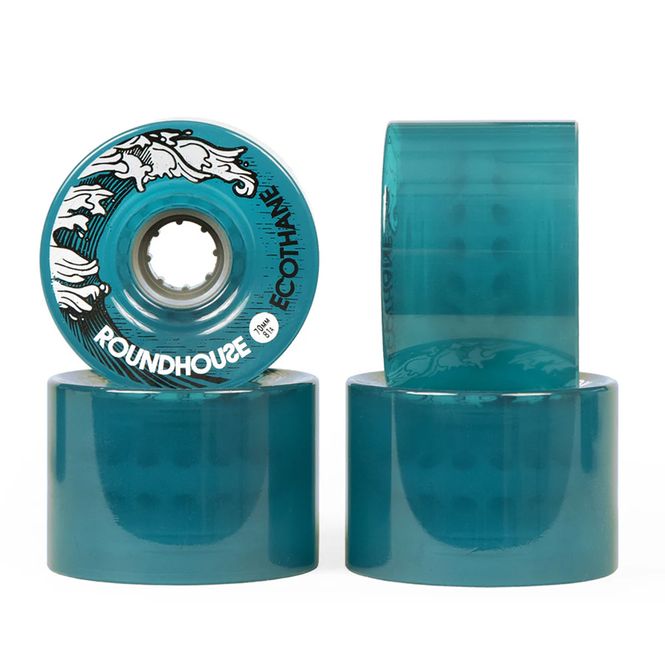Hovedbilde Carver - Roundhouse Wheels 70mm Eco Mag Aqua - Hjulsett