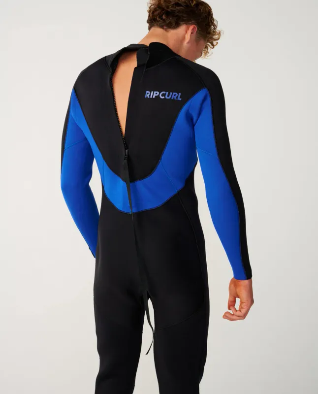 Rip Curl 5/4 Trad Back Zip Våtdrakt - Blue