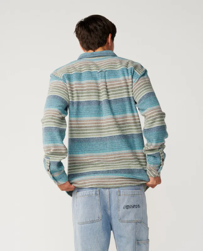 Rip Curl Classic Surf Baja Flannel - Flanellskjorte Dusty Jade